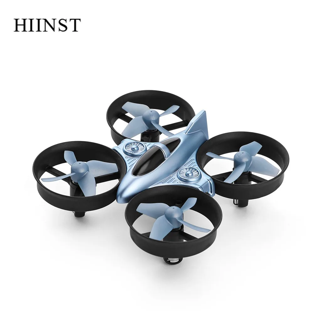 B Hiinst 2,4G 6-осевой RC Hobby мини инфракрасная индукция самолеты квадроциклы, беспилотные летательные аппараты с USB Электрический aitude удерживайте кнопку дистанционного Управление RC вертолет - Цвет: B