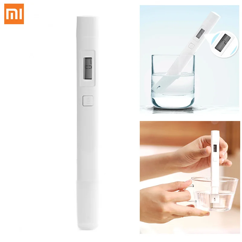 С батареей Оригинал Xiaomi Качество воды TDS метр тестер Ручка инструмент для