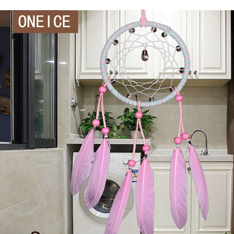 Розовые милые хрустальные украшения для дома оригинальные подарки