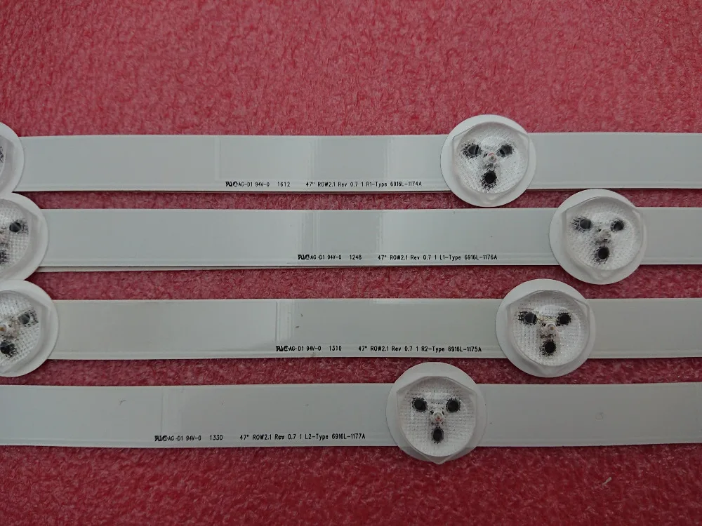 Оригинасветодиодный светодиодная подсветка (12) для LG 47LN613S 47LN613V 47WL30MS 47LN577V 47LN577S
