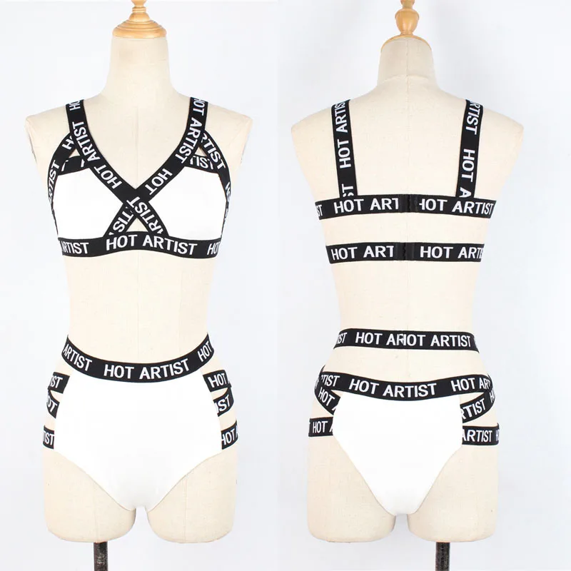 Женский комбинезон с высокой талией Облегающий глубоким v-образным вырезом без