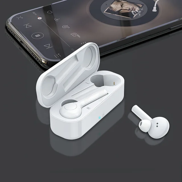 Bluetooth 5,0 наушники стерео Hifi бас наушники портативная шумоизолирующая гарнитура Беспроводные супер чистые наушники с микрофоном - Цвет: WHITE