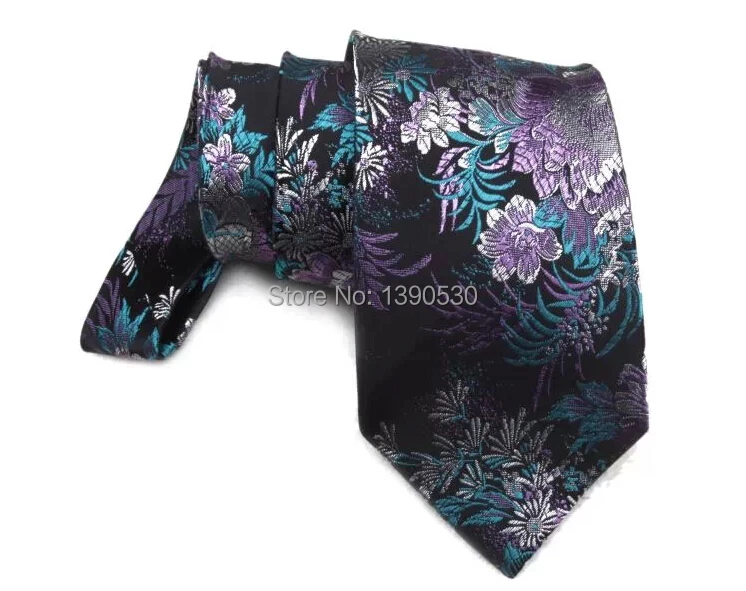 Модный новый галстук высокого качества с китайским рисунком пиона шелковый
