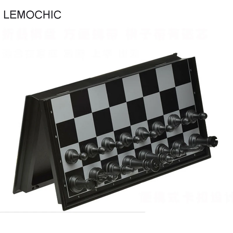 LEMOCHIC новый международный набор шахмат три размера настольная игра дерево