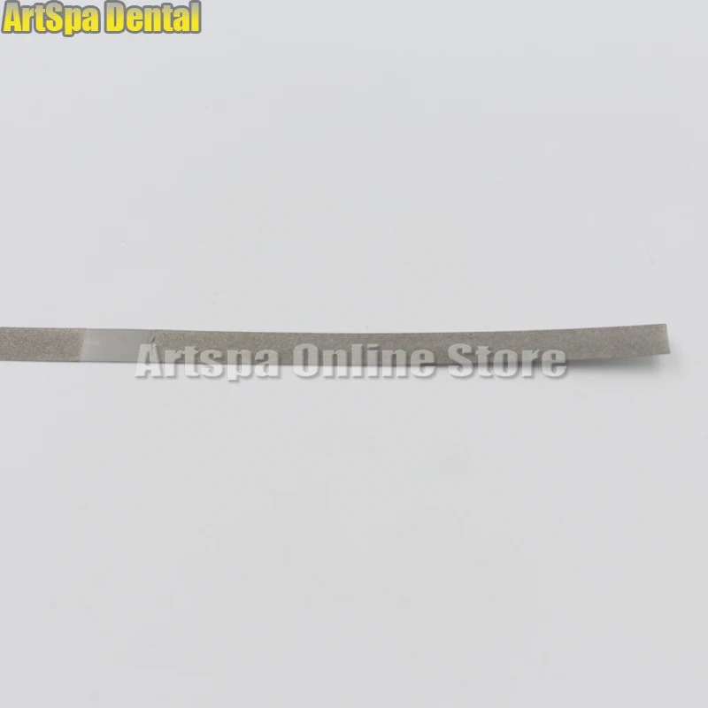 

2PCS Dental refine 35-40um Orthodontic Reciprocating IPR Diamond Strips 4MM Single Side