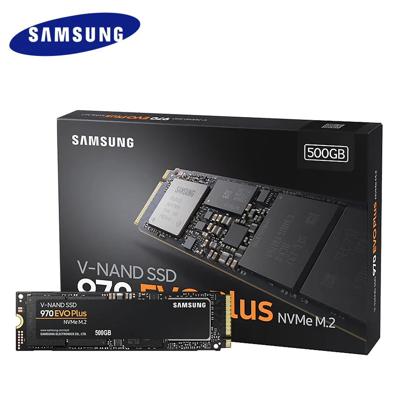 Samsung SSD 250GB 500GB 1TB 970 EVO Plus/970 EVO NVMe M.2 2280 Internal SSD Solid State Hard Disk HDD PCIe 3.0 x4, NVMe