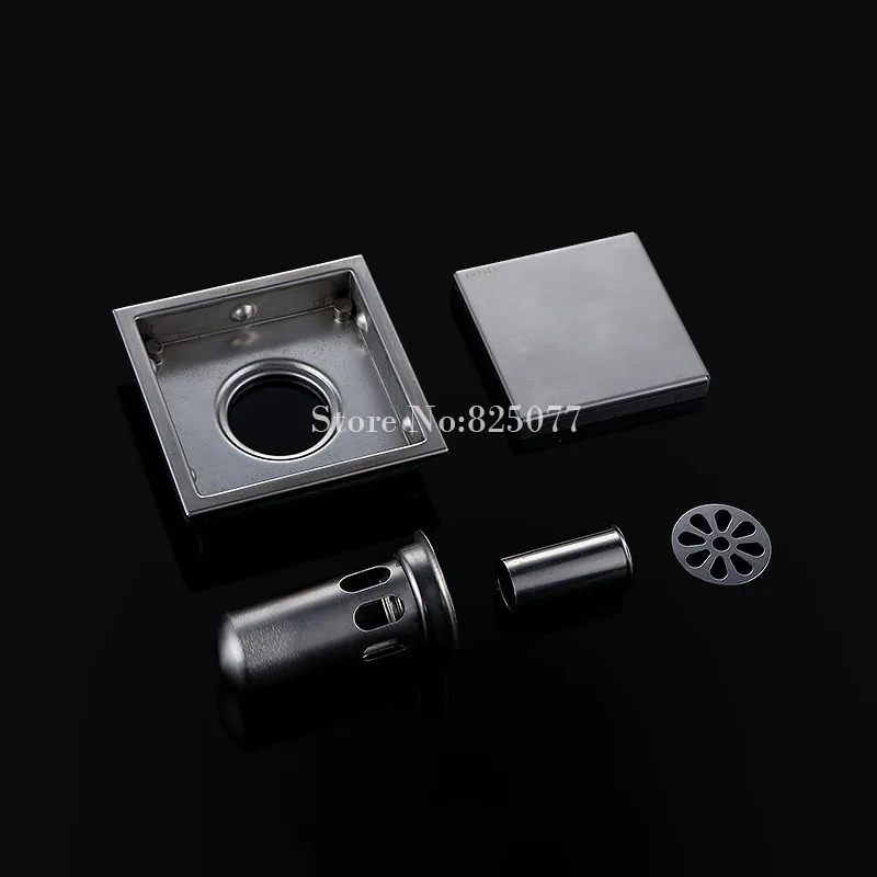 1 шт. Высококачественная квадратная матовая фоторешетка для душа 304 мм x 110 ED13 |