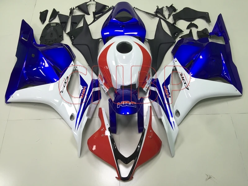 Пластиковые обтекатели CBR 600 RR 2009-2012 синий белый красный обтекатель Abs 2011