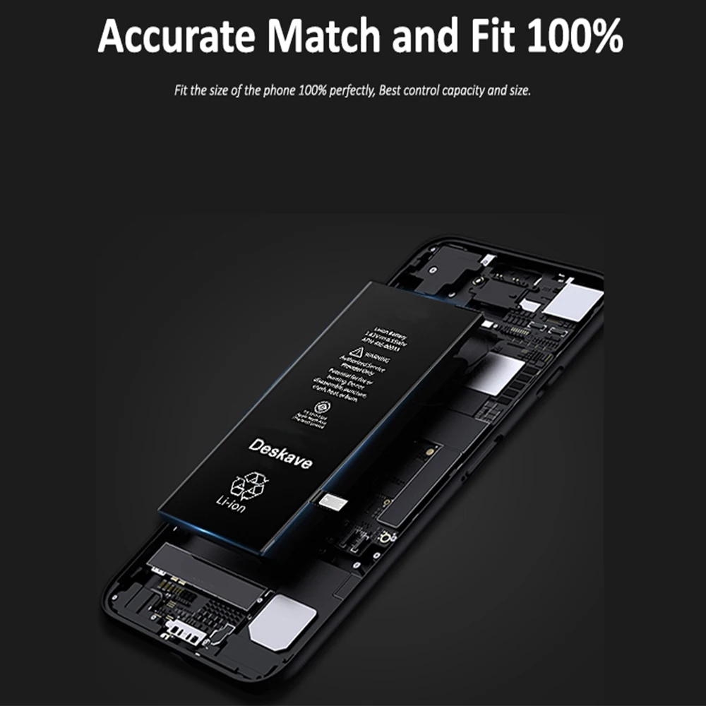 

2020 NEW Full Capacity Battery For iPhone 6S Battery Mobile Phone Replacement Phone Batteries 2200mAh With Sticker Tools