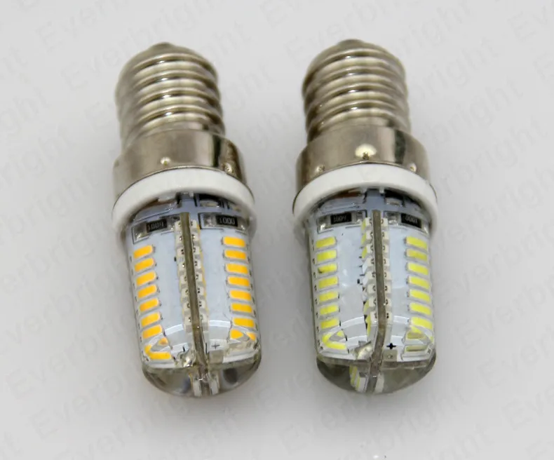 Светодиодный светильник 6 Вт E14 3014 SMD 64 светодиодный высоковольтный Кристалл