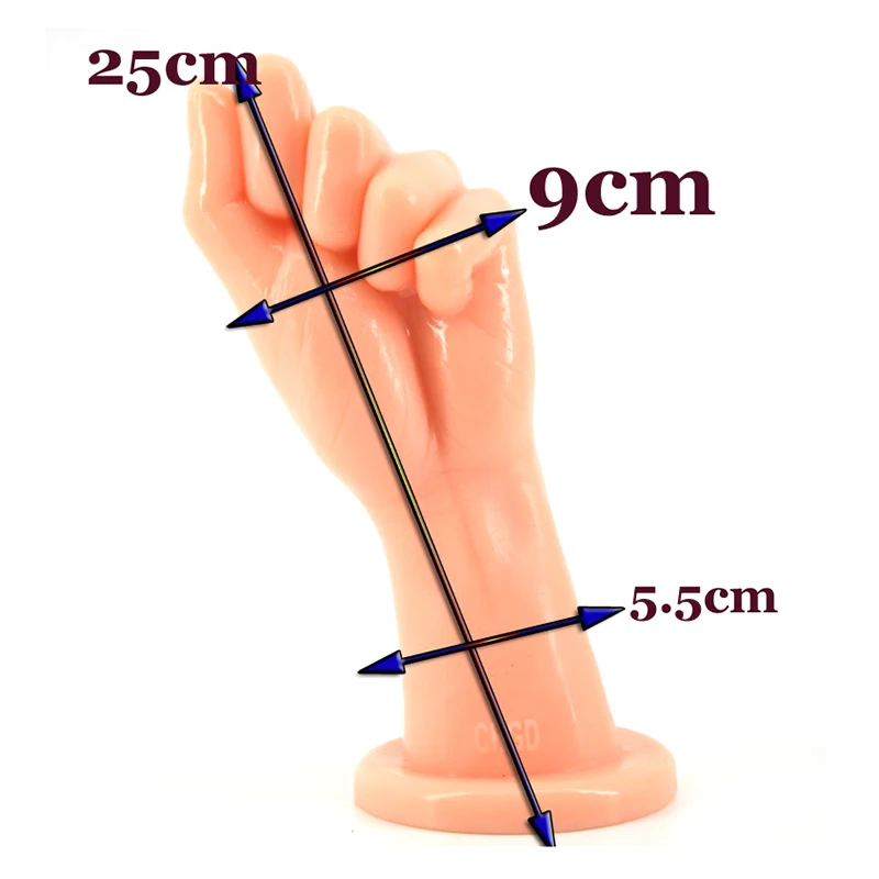 Анальная пробка большой кулак фаллоимитатор Анальное отверстие взрослого секс