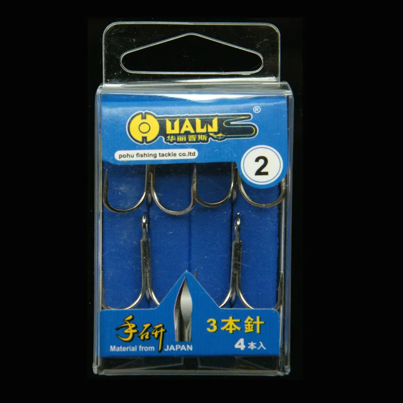 Якорь тройной рыболовный крючок 16 # крючки с бородкой из высокоуглеродистой