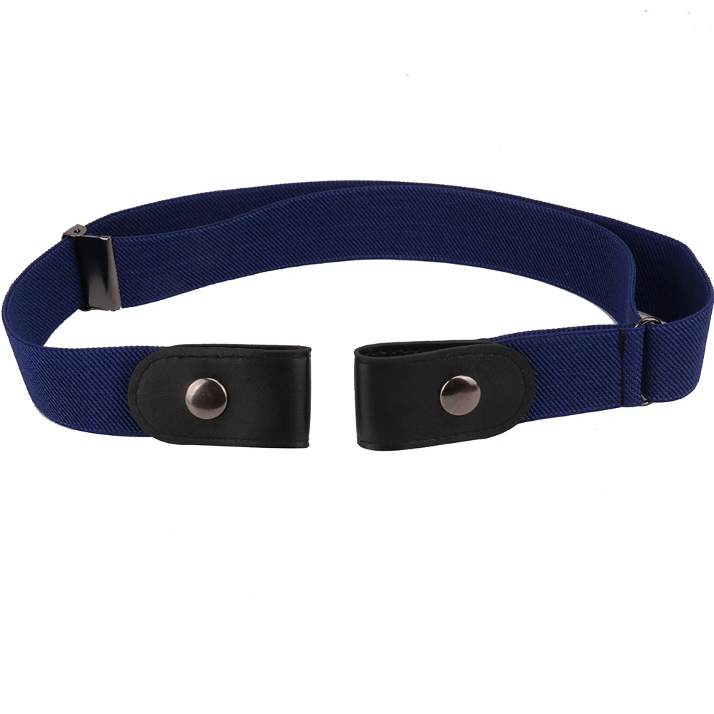 

2019 New design thin adjust belt Women Man Waist Belt No Buckle Stretch Belt Invisible Elastic Waist Belt for Jeans Pants
