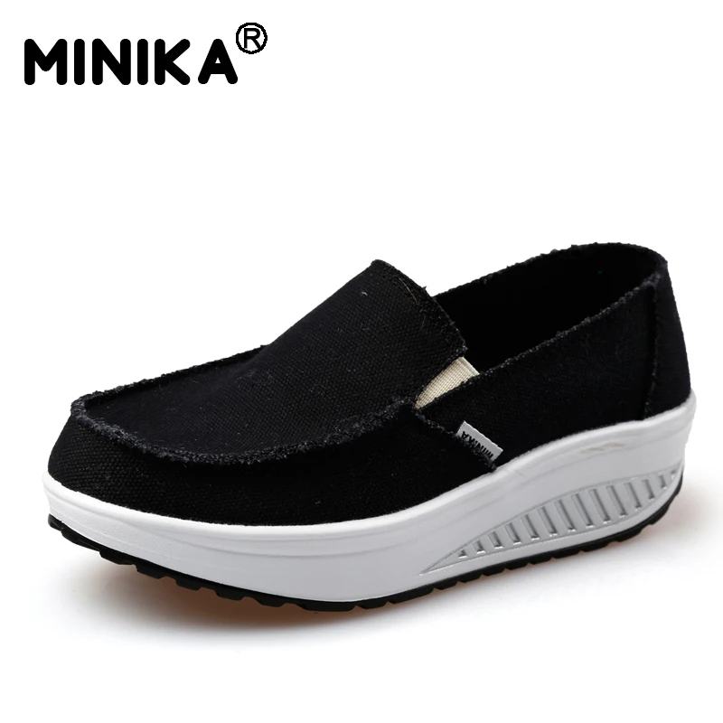 Minika/модная повседневная обувь с низким верхом женские кроссовки на платформе