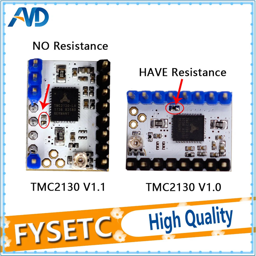 10X TMC2130 V1.1 для функции SPI шаговый двигатель с радиатором сверхтихий VS TMC2100 TMC2208 V1.0 |