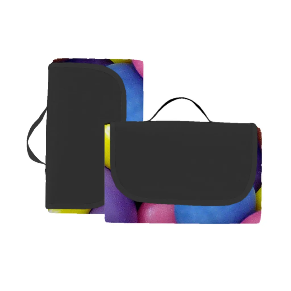 Коврик для пикника открытого воздуха с ручкой 3d-цифровая печать полностью