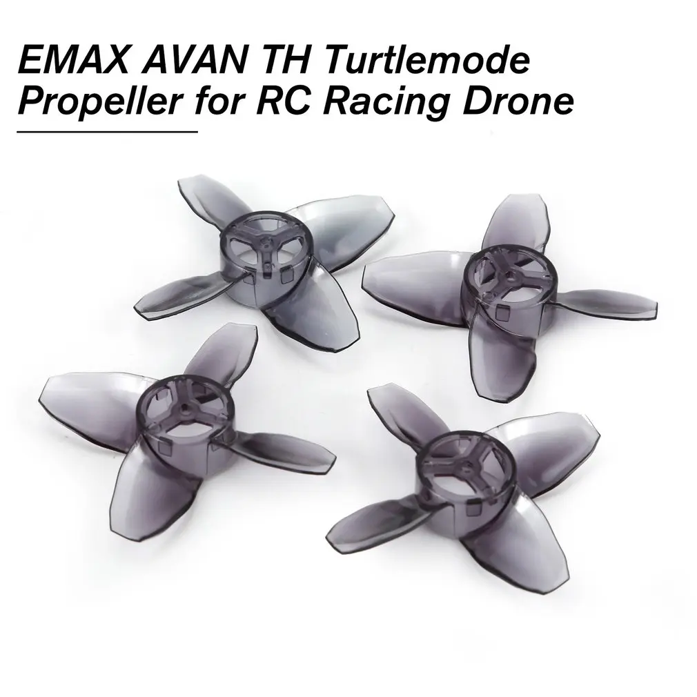 2 пары EMAX AVAN TH Turtlemode Лопасти пропеллера гоночный Дрон Квадрокоптер часть 40 мм CW CCW