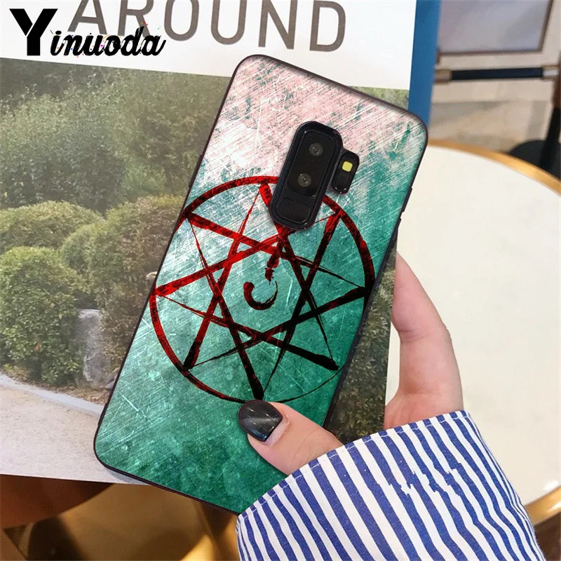 Yinuoda металлический Alchemist brothor аниме популярный чехол для сотового телефона чехол для Galaxy S5 s6 edge plus s7 s8 plus s9 plus - Color: A13