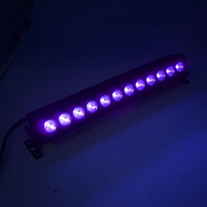 

Newest design 12*3W LED UV Black Light Bar Stage Disco Christmas Club Party Lamp Christmas Decorations For Home Christmas Light