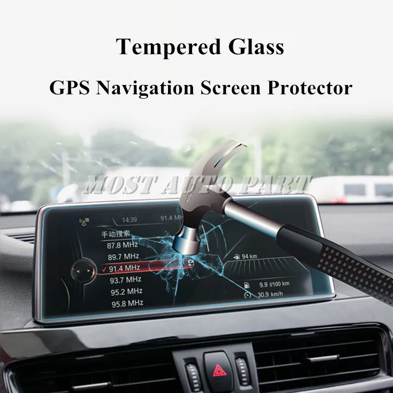 

8.8" Inch Tempered Glass GPS Navigation Screen Protector For BMW X1 F48 X2 F39 2016-2021 Car Decoration Car Trim