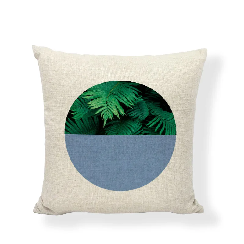 Популярные наволочки с банановыми листьями кокосовой пальмой декоративное