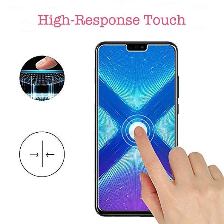 2шт 9 H Защитное стекло для honor 8 s Закаленное Huawei s8 защитное на экран телефона