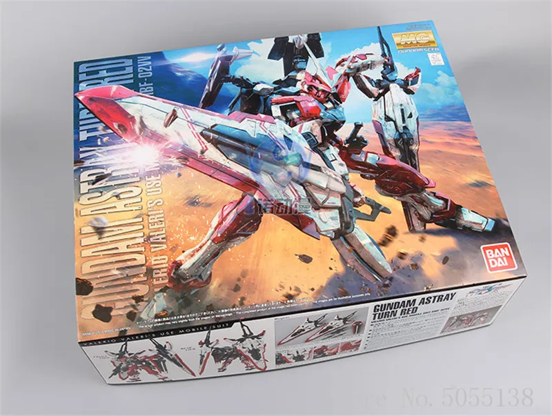 Bandai Gundam модель сборка 24809 мг 1/100 сбивается с пути красный робот Гандам фигурка аниме игрушки фигурка подарок