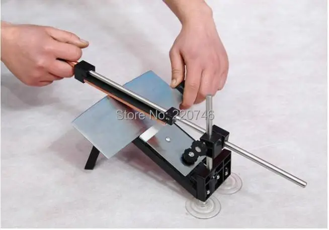Professional Knife Sharpener Kitchen Sharpening system NEW Updated Fix Fixed Angle With 4pcs Stones | Дом и сад