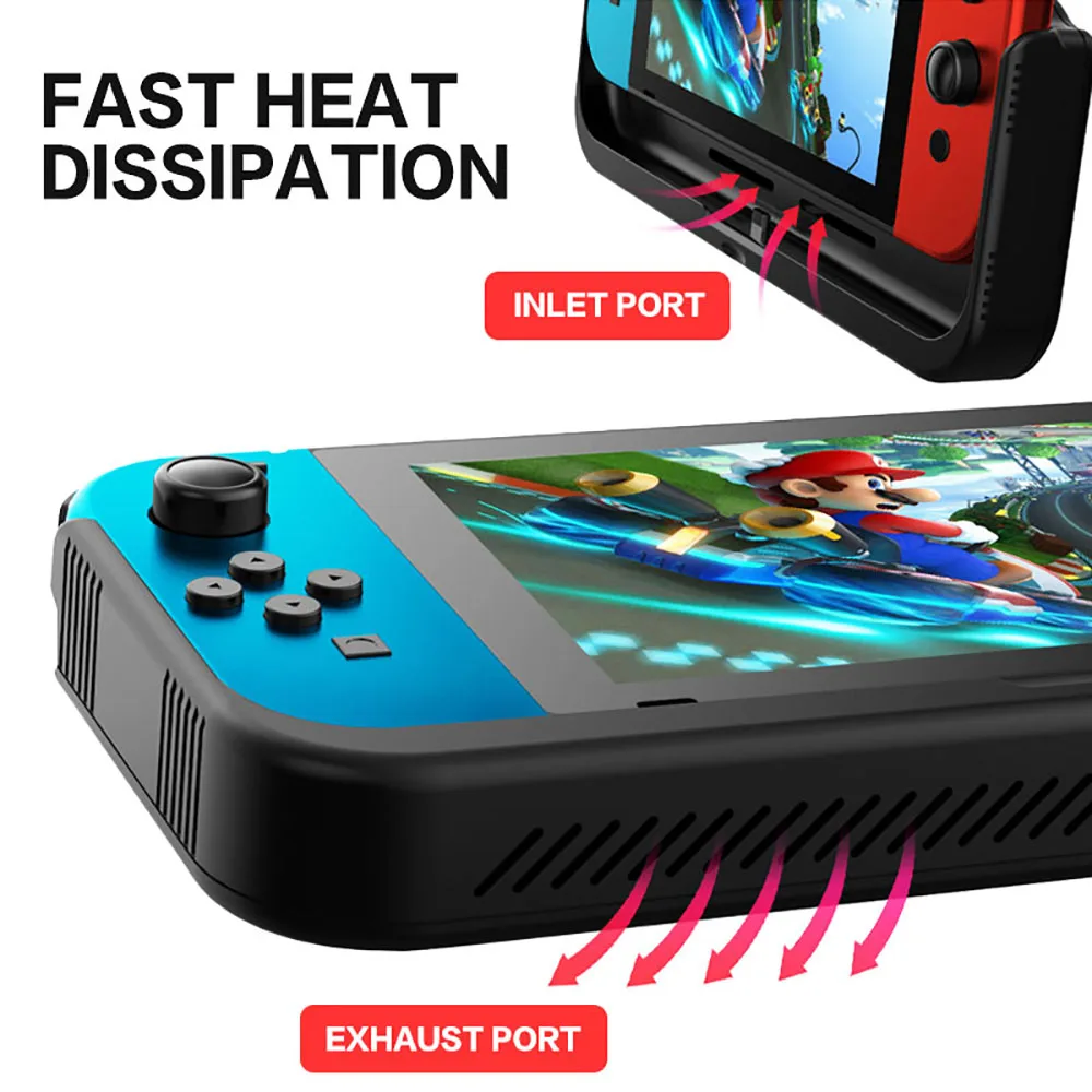 10000 мА/ч чехол для зарядного устройства для kingd Switch NS Роскошный кожаный чехол-подставка для nintendo Switch power Bank чехол
