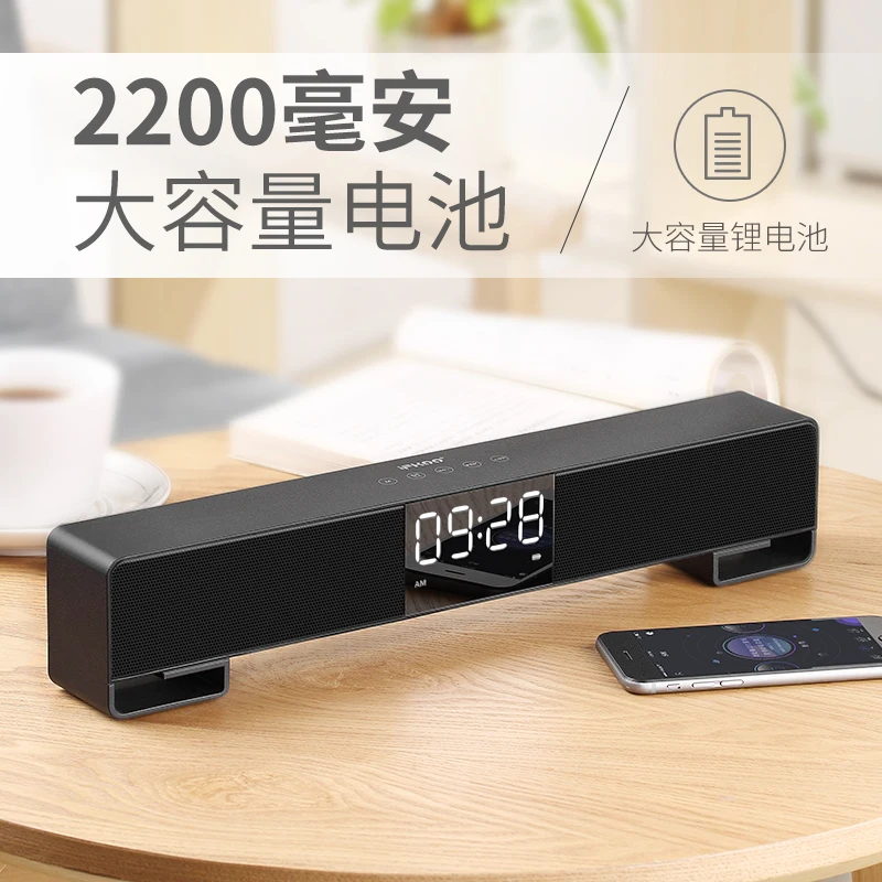 F4 умные часы беспроводные Bluetooth светодиодные цифровые будильник ночник