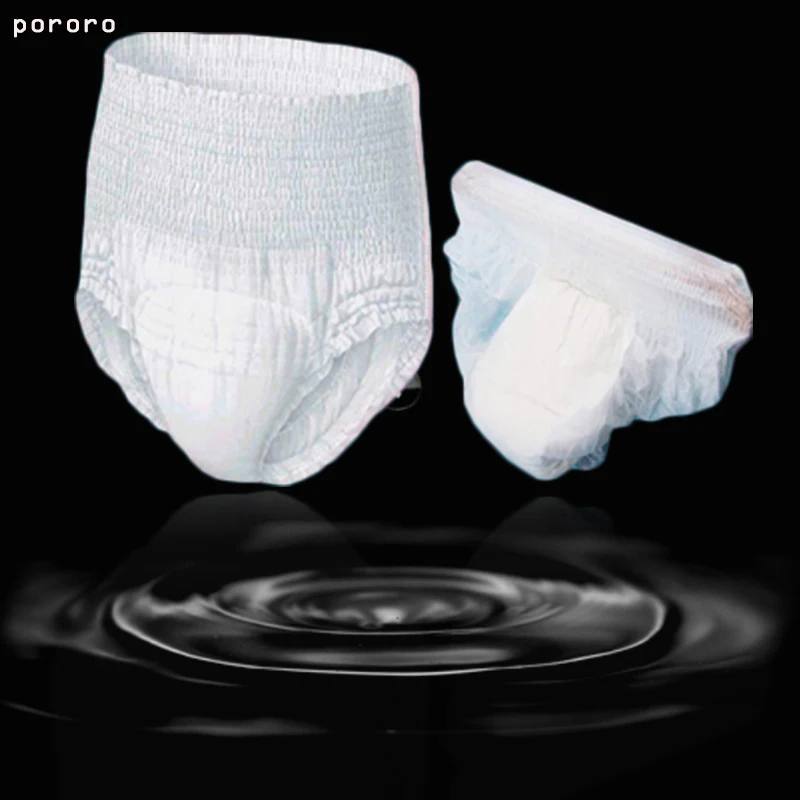 Pororo 20pcs Adult Diapers Elderly Urine Is Not Wet Pull Pants Old Urine Pad Care Pad Paper Diapers Disposable Adult Diaper D20 пазлы pororo пингвиненок pororo