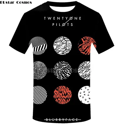 8 Футболка Twenty one pilots, Мужская 3D футболка, harajuku, топ, хип-хоп, Мужская футболка, уличная одежда, топы, модная мужская одежда, футболка - Цвет: 8