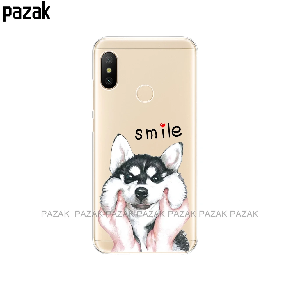 Силиконовый чехол для Xiaomi mi A2 LITE, чехол s, полная защита, мягкая задняя крышка из ТПУ для Xio mi A2 LITE, бампер, чехол, Новинка - Цвет: 34259