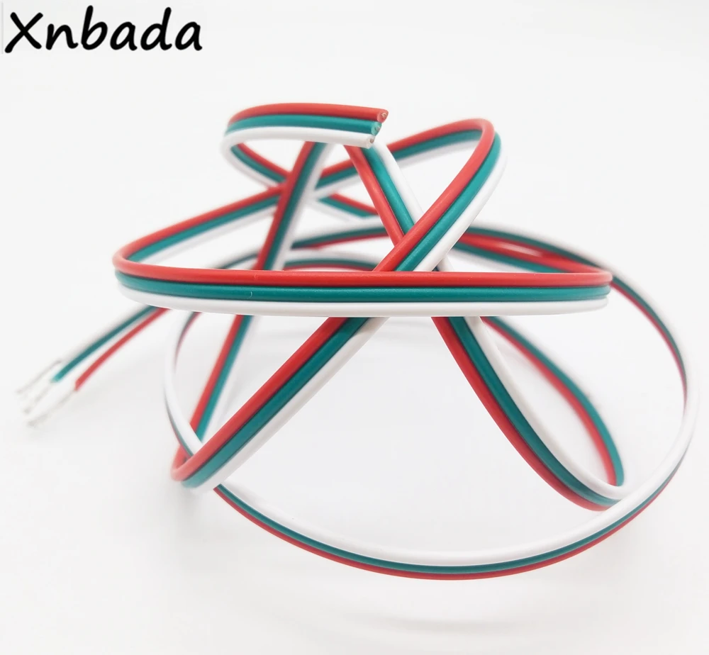 Светодиодная лента 10 ~ 100 м проводной кабель 22AWG 3Pin для WS2811 16703 WS2812B SK6812