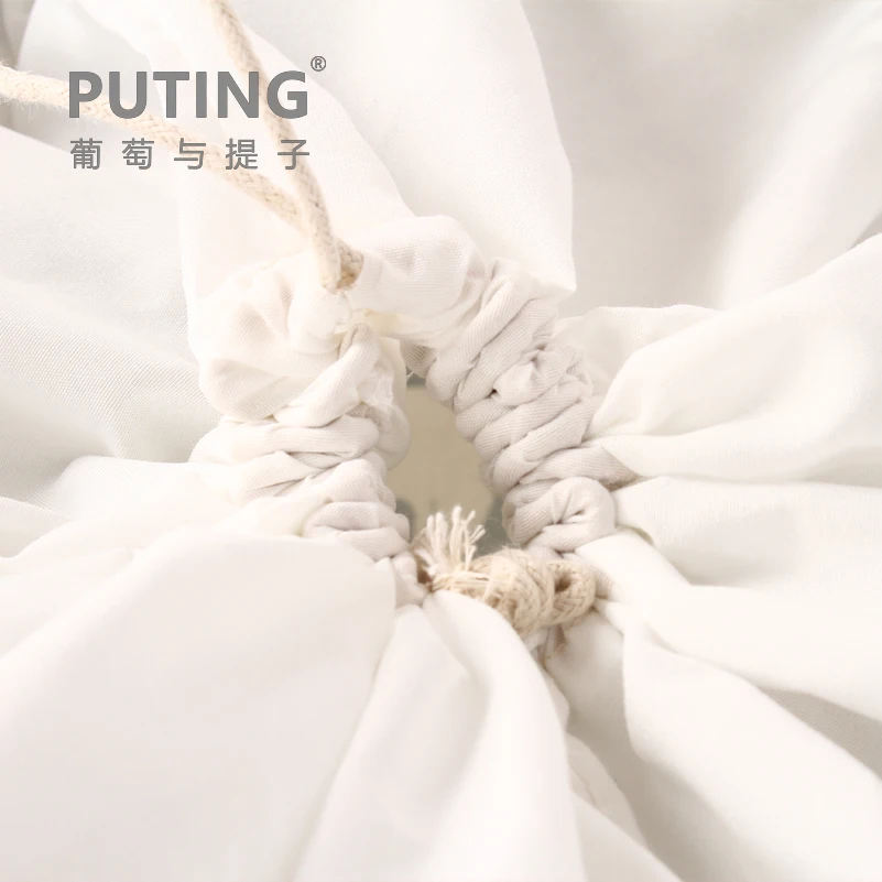 Портативная корзина для белья Puting большая коробка хранения игрушек из хлопка и