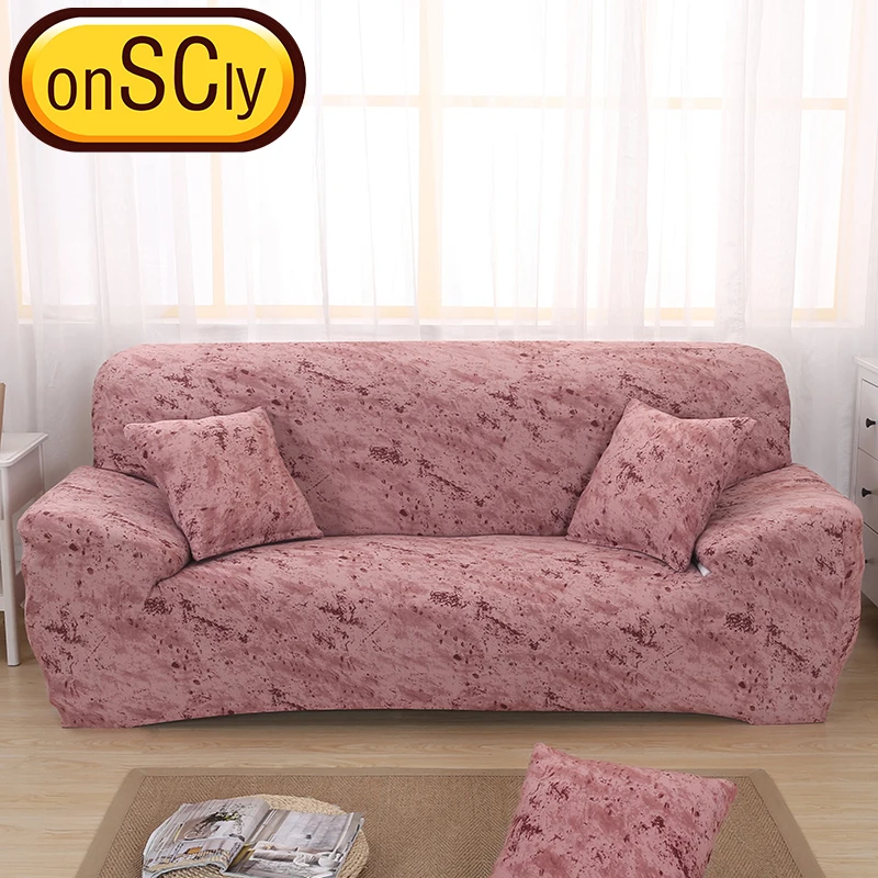 Кирпичный Красный защитный чехол на диван Slipcover мебель диване Крышка для дивана
