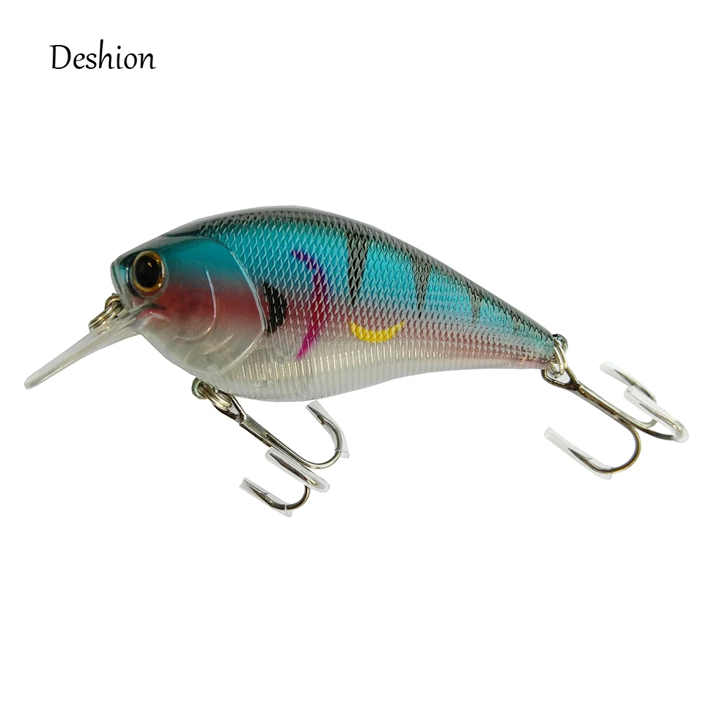 Deshion 8cm 16g Crankbait Fishing Lure Artificial Crank Hard Bait Topwater Minnow Wobblers Japan Fish Lures | Спорт и развлечения