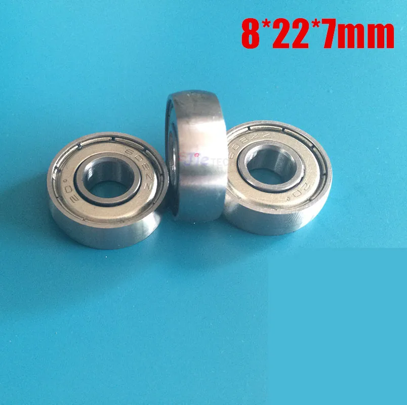 1pcs 8*22*7mm Bread car pulley Microsphere arc R type wheel with Bearing CS608 UC608ZZ 8x22x7mm