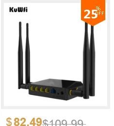 KuWfi 300 Мбит/с беспроводной CPE 4G LTE Wifi маршрутизатор ФЗД TDD LTE WCDMA GSM глобальная разблокировка внешних антенн слот для sim-карты WAN/LAN порт