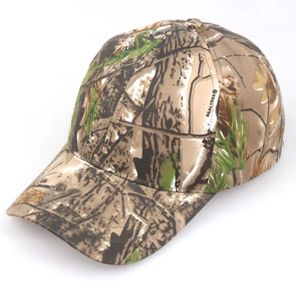 

New Unisex Quick-drying Outdoor Camouflage Adjustable Baseball Cap Snapback Hat