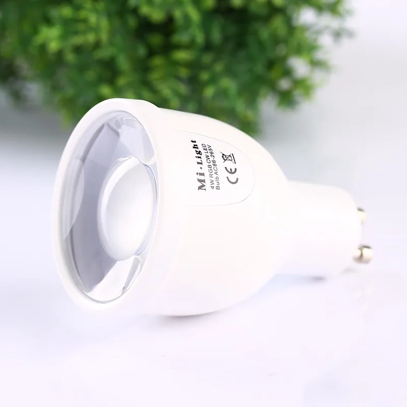 安い AC85-265V 5ワットGU10ミライトrgb + Cct (2700-6500k) Ledスポットライト2.4 2.4g Rfリモート無線lanコントロール屋内装飾led電球ランプライト