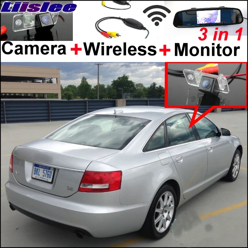 LiisLee WiFi беспроводная CCD камера и зеркальный монитор простая Самостоятельная