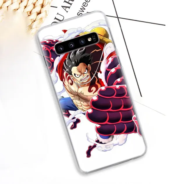 09 Одна деталь Зоро, Луффи телефон чехлы для samsung Galaxy S10e S10 плюс S8 S9 плюс S6 S7 край A40 A50 A70 M20 случае Coque - Цвет: 09