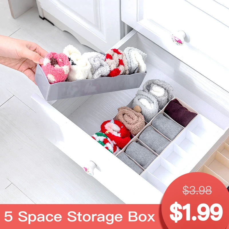 5 хранение с максимальным использованием полезной площади коробка-органайзер