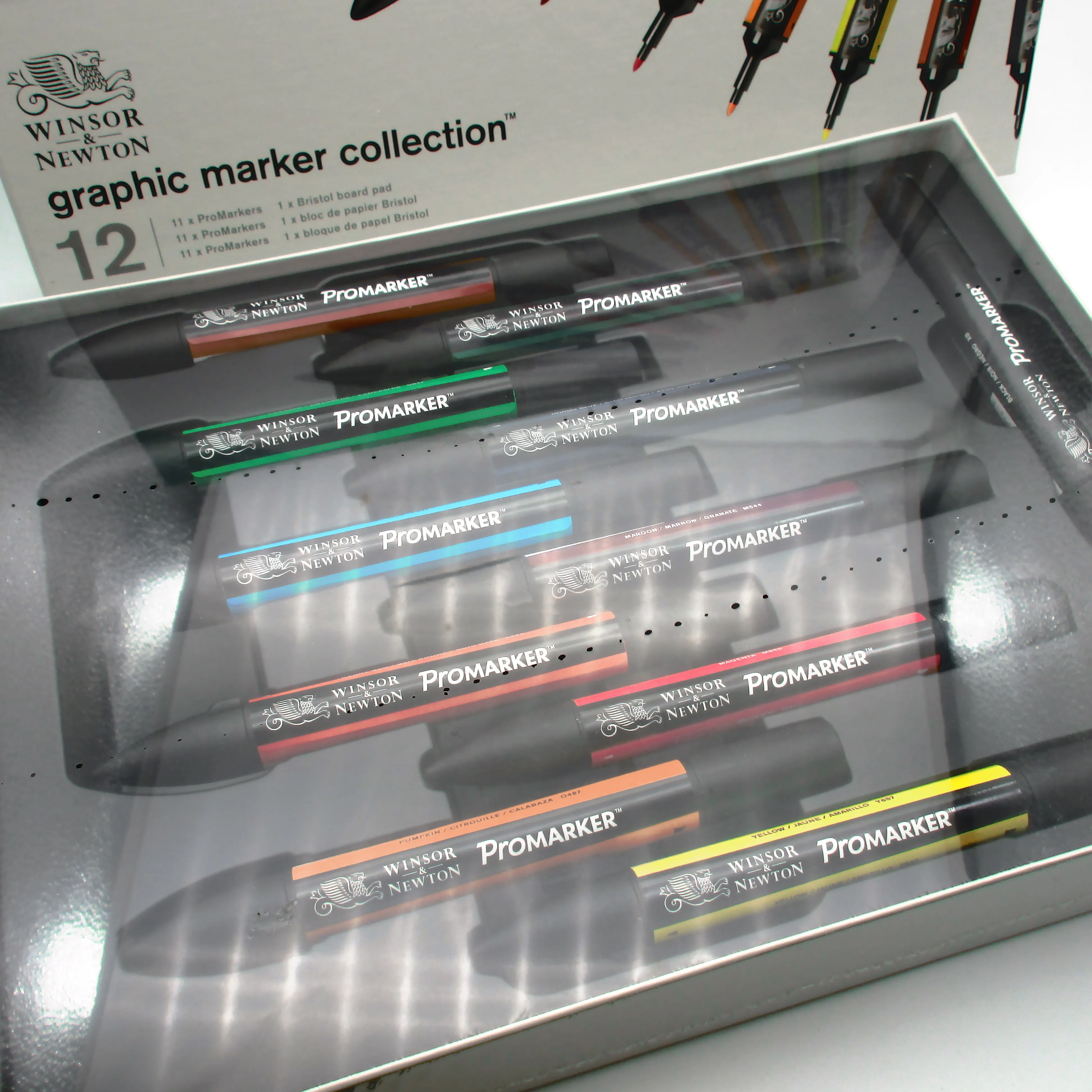 Графические маркеры Winsor & Newton коллекция маркеров Promarker набор листов