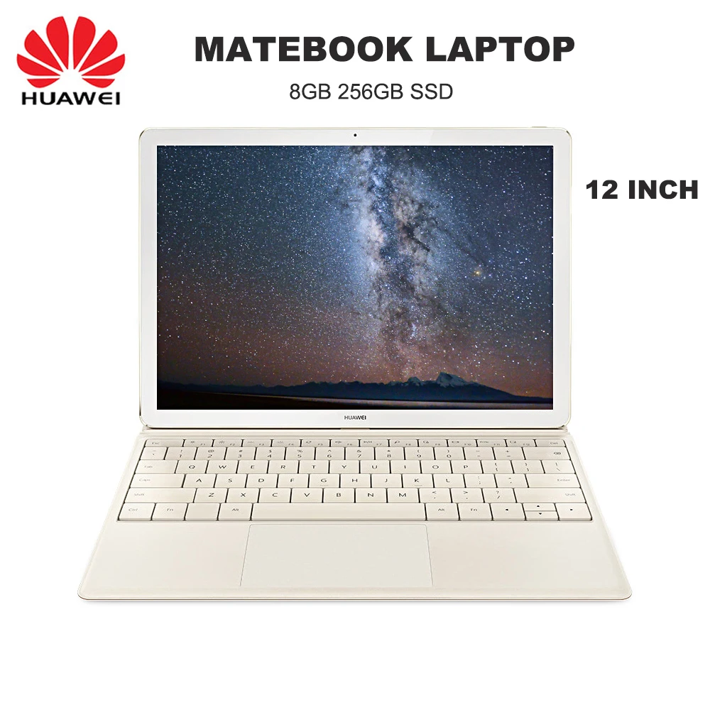 Ноутбук HUAWEI MateBook сумка для ноутбука чехол 2 в 1 12 дюймов ноутбук Win 10 OS 8G 256 ГБ SSD Intel