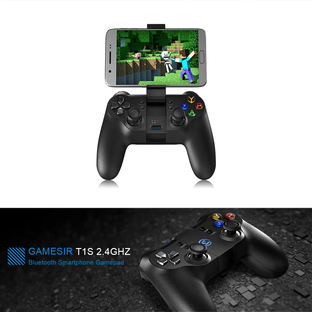 GameSir коврик T1s мини 2 4 ГГц Беспроводной Bluetooth вибрировать игры геймпад джойстик