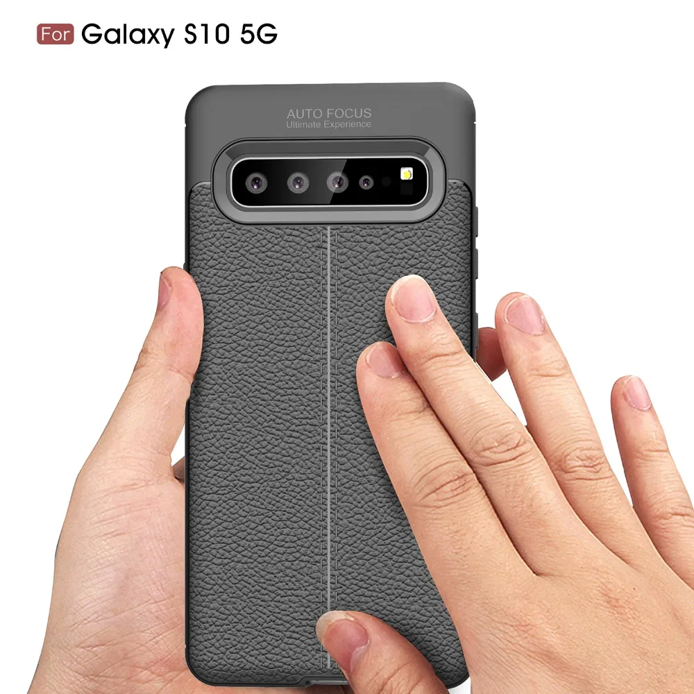 Для samsung Galaxy S10 5G 6 7 &quotУдаропрочный Мягкий силиконовый чехол для телефона |