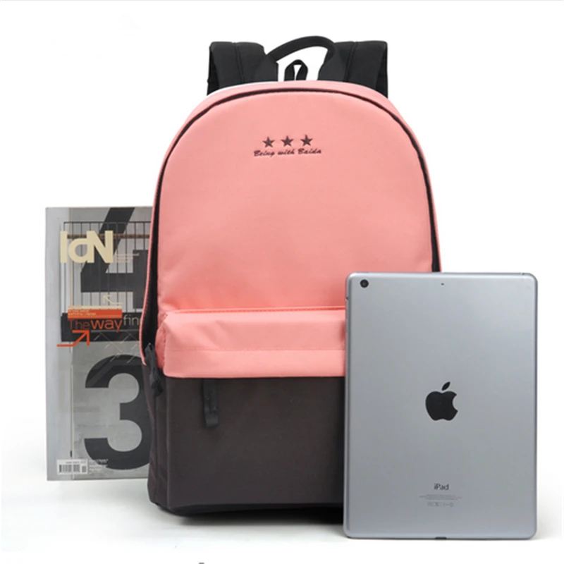 

2018 New Arrival teenagers can be more than the shoulders of the computer backpack college wind outdoors retro canvas backpack