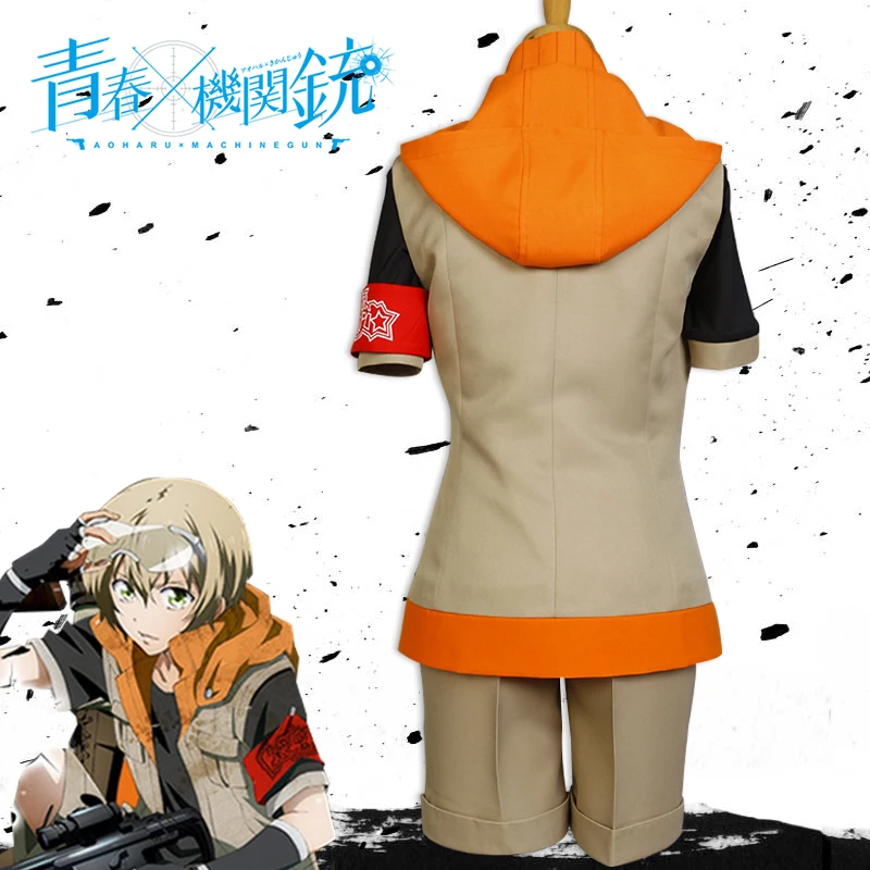 Aoharu X Machinegun Анимация Косплей Костюм для взрослых школьная сцена Tachibana Hotaru одежда